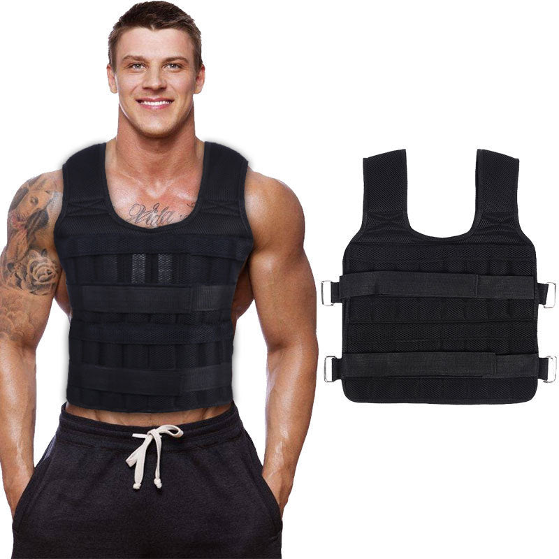 KnuRoot Anywhere! Black Weighted Vest!