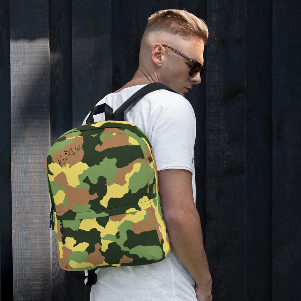 KnuRoot Camo Backpack