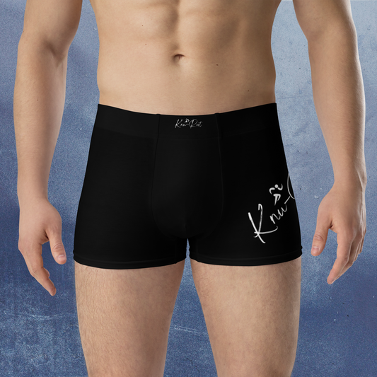 KnuRoot Black Boxer Briefs