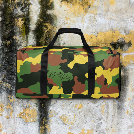 KnuRoot Camo Duffle Bag