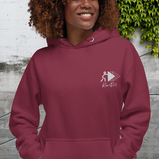 KnuRoot SP! Premium Maroon Unisex Hoodie