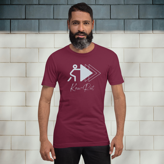 KnuRoot SP! Maroon Unisex T-Shirt