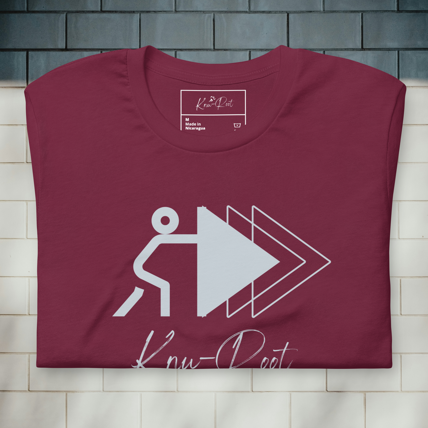 KnuRoot SP! Maroon Unisex T-Shirt